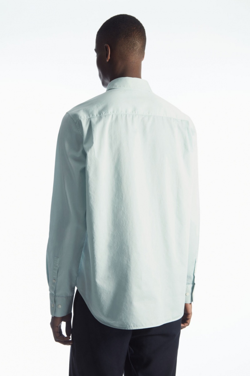 Pánské Košile COS Patch-Pocket Regular Tyrkysové | UGZL-79652