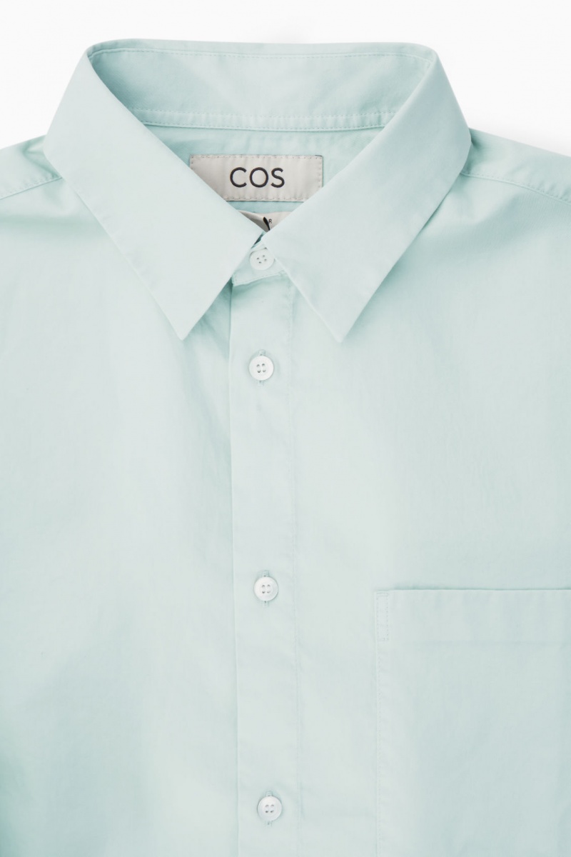 Pánské Košile COS Patch-Pocket Regular Tyrkysové | UGZL-79652