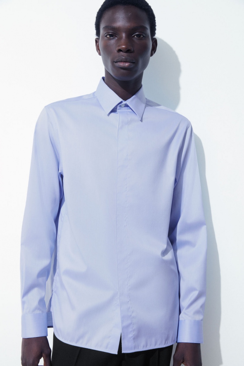 Pánské Košile COS The Minimal Tailored Světle Blankyt | QSCP-20614