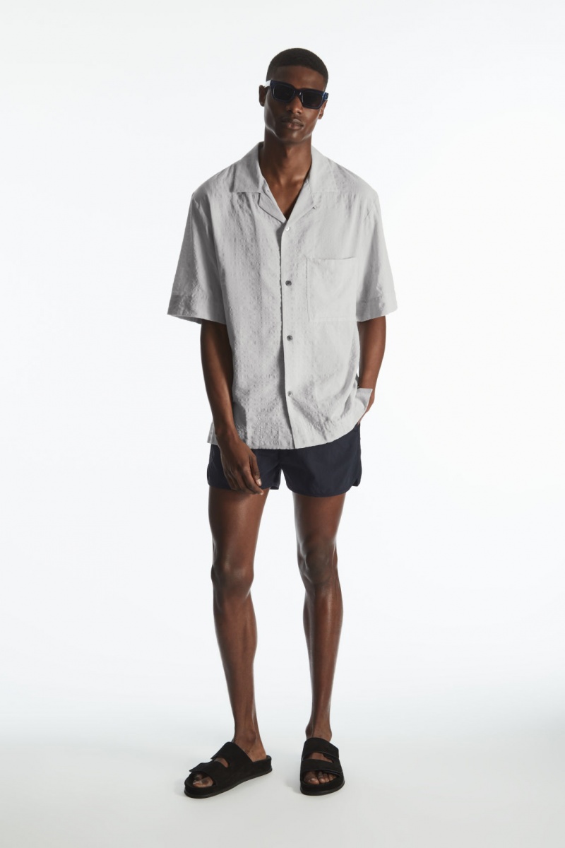 Pánské Kraťasy COS Packable Swim Tmavě Blankyt | JQOH-04173