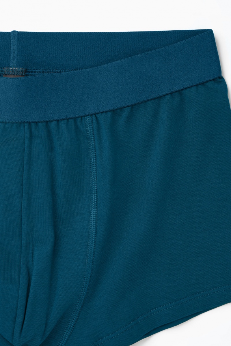 Pánské Slipy COS 3-Pack Jersey Boxerské Bílé Tyrkysové Šedé | NVOH-68592