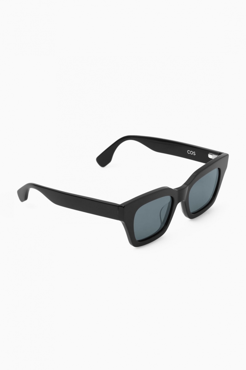 Pánské Sluneční Brýle COS D-Frame Černé | OYLP-17465