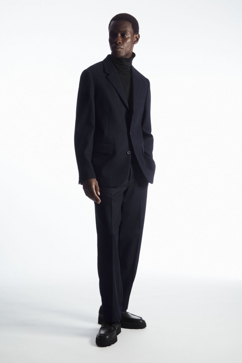 Pánské Svetry COS Merino Vlna Turtleneck Černé | YIGP-35180