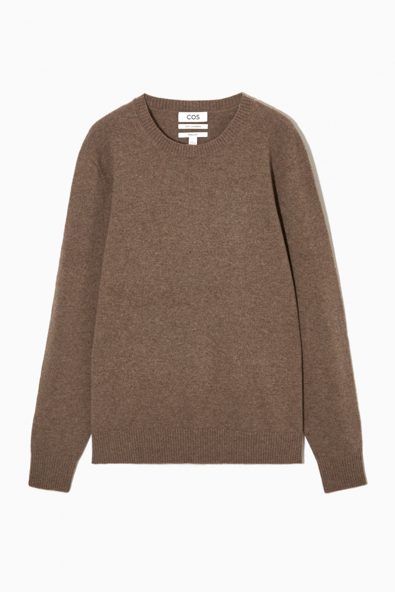 Pánské Svetry COS Pure Cashmere Hnědé | ALYJ-87943