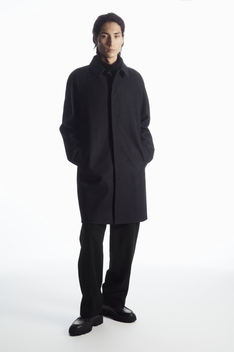 Pánské Vesta COS Vlna Rollneck Collar Černé | NJUT-64123