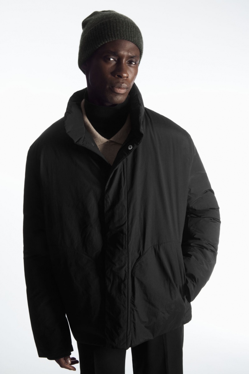 Pánské Čepice COS Pure Cashmere Tmavě Šedé | SFHQ-03695