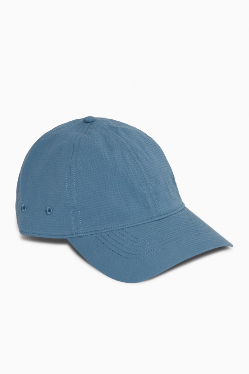 Pánské Čepice COS Seersucker Baseball Blankyt | ACIO-90841