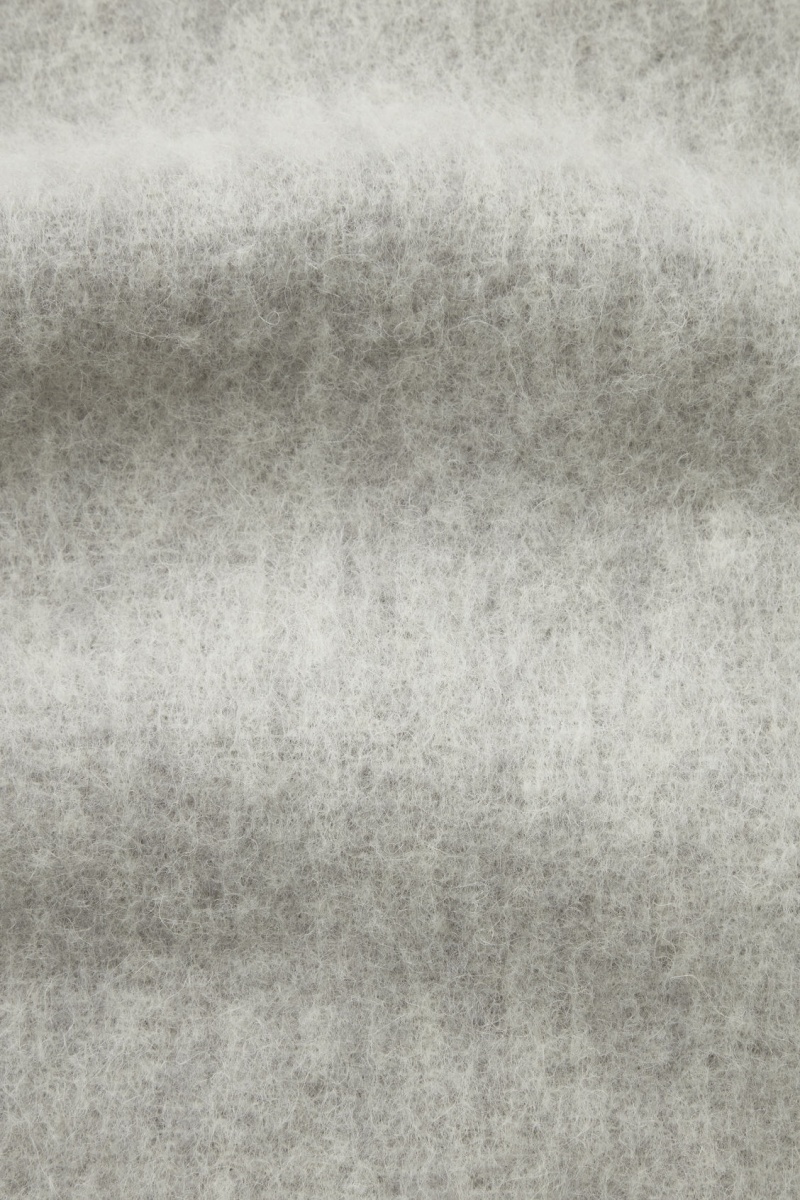 Pánské Šátek COS Oversized Alpaca-Blend Světle Šedé | SEDV-36512