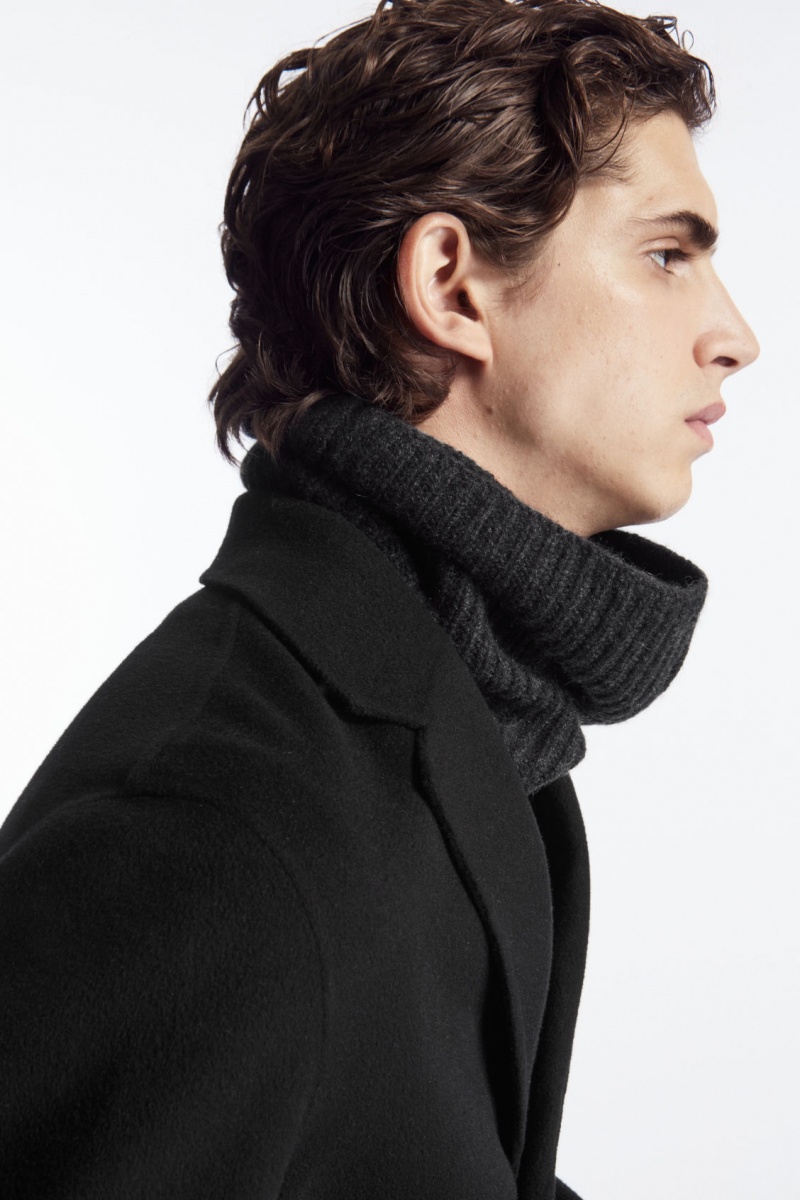 Pánské Šátek COS Pure Cashmere Snood Šedé | CANO-41265